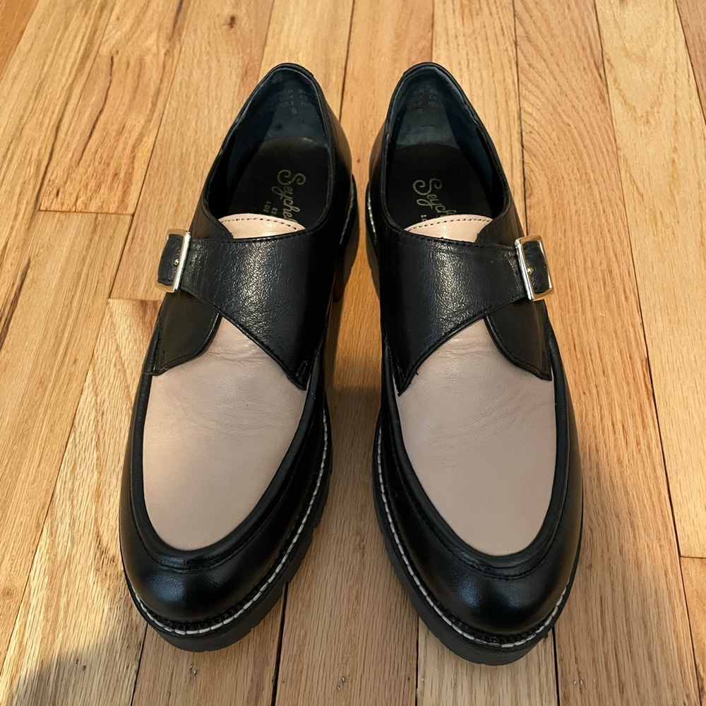 SEYCHELLES CATCH ME MONK STRAP LOAFER SIZE 6 CURRENT RETAIL $159